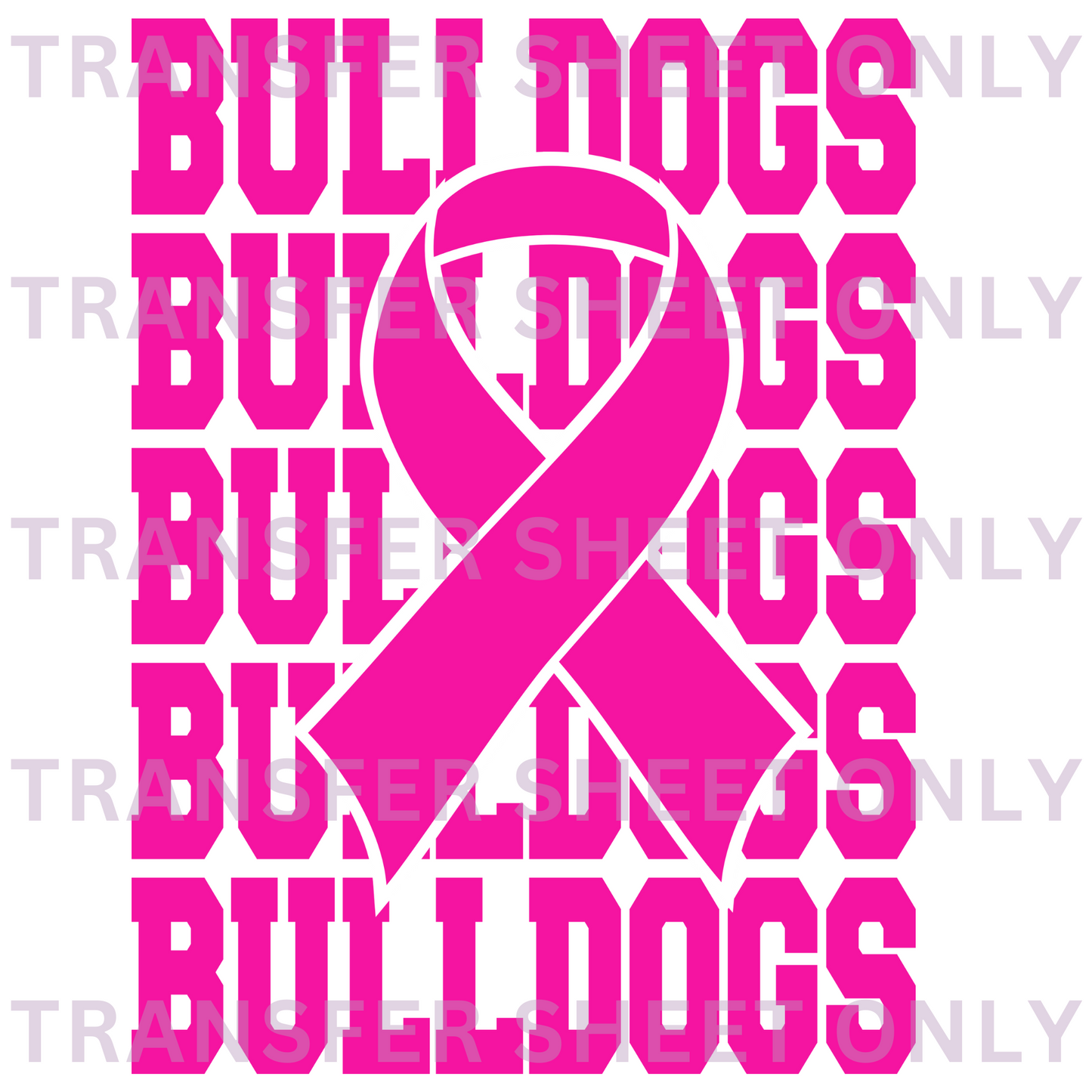Bulldogs Ribbon