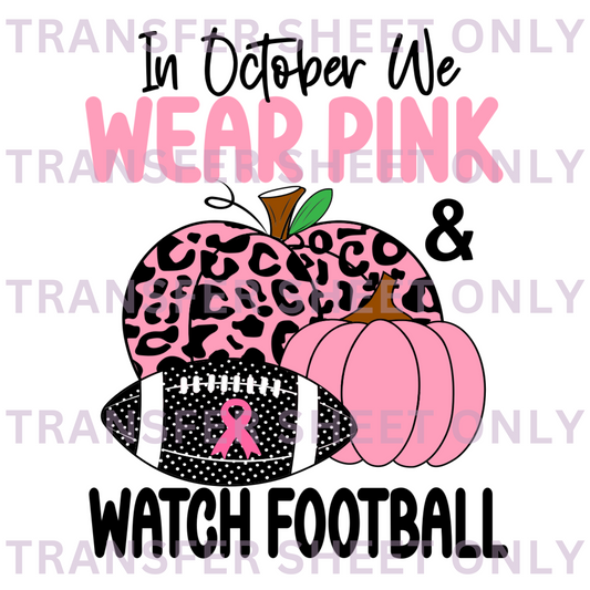 Wear Pink & Watch Football Transfer