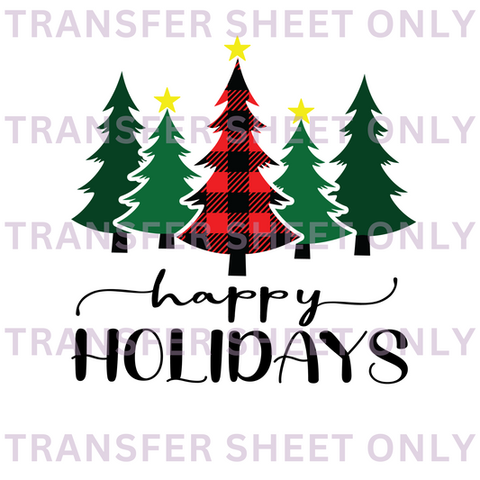 Happy Holidays Transfer