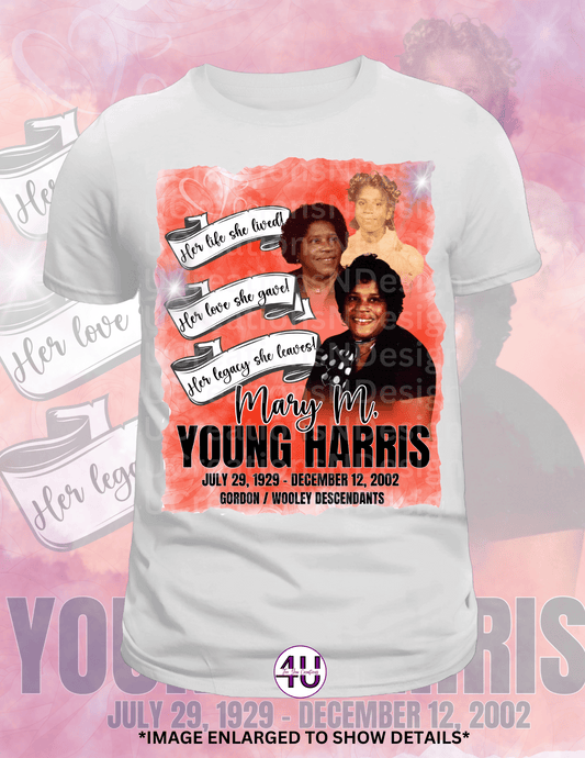 Mrs. Harris Memorial Shirt