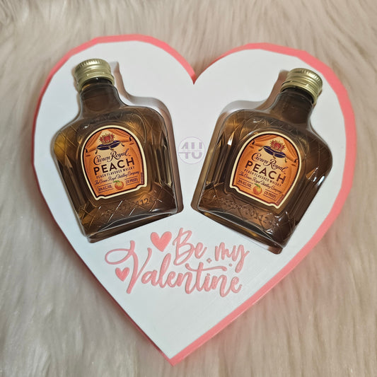 Heart-Shaped Mini Liquor Display Giftset