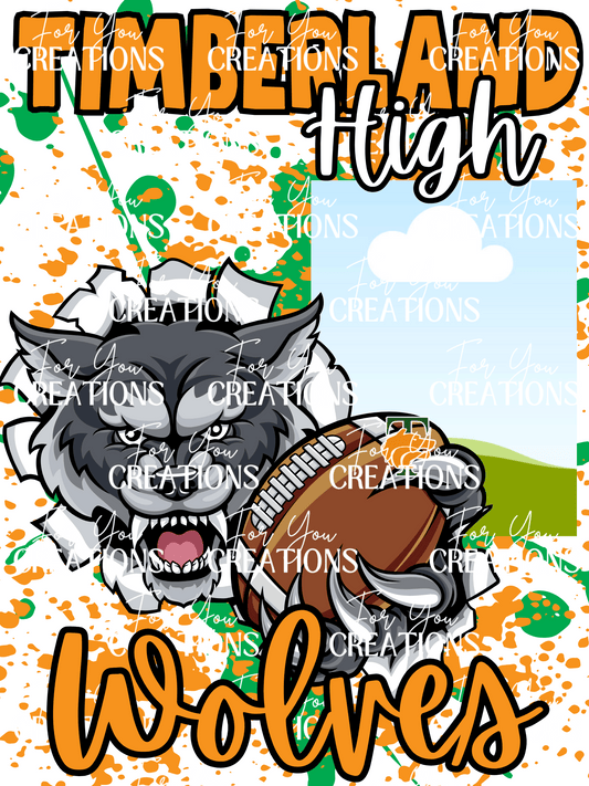 Timberland Wolves Template