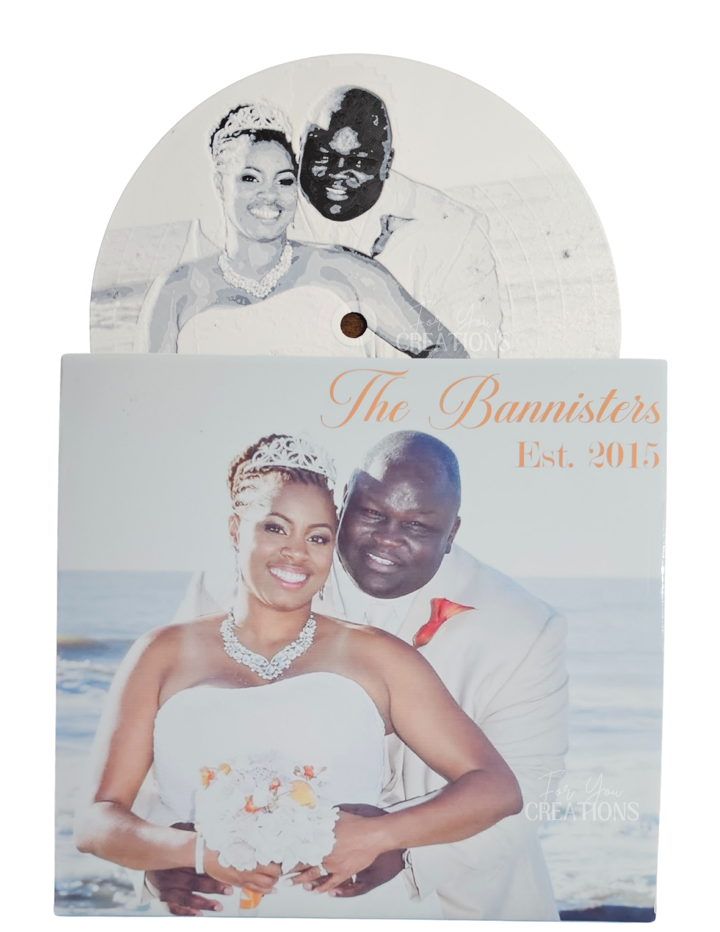 Custom 3D Vinyl Record