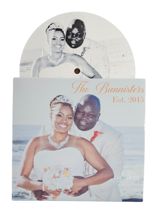 Custom 3D Vinyl Record