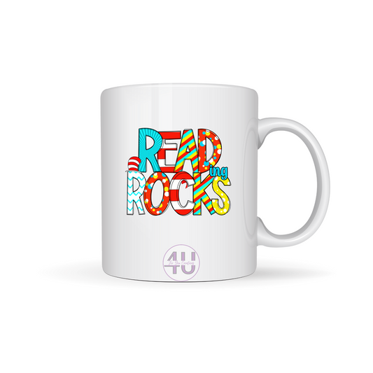 Reading Rocks Mug