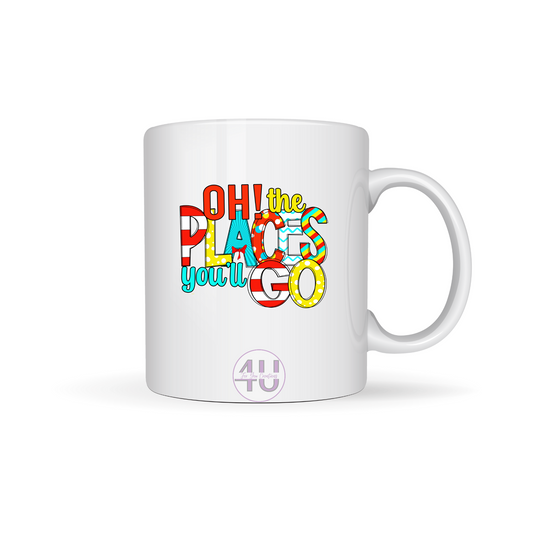Oh the Places Mug