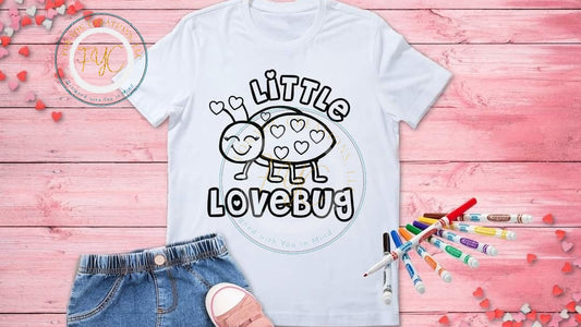 Little Lovebug - Coloring Shirt